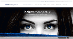 Desktop Screenshot of linck-werbeagentur.ch